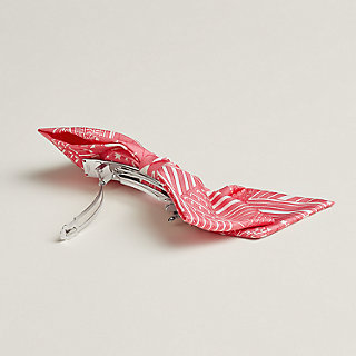 Hermes バレッタ \"Sangles en Zigzag Bandana\" Grenelle PM hair Sangles en Zigzag Bandana